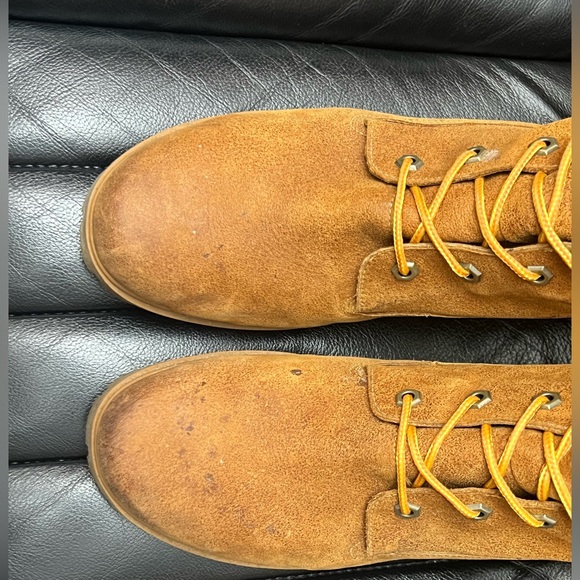 Timberland Premium 14” Knee High Wheat Waterproof Leather Boots Women Size 10W - Picture 8 of 16